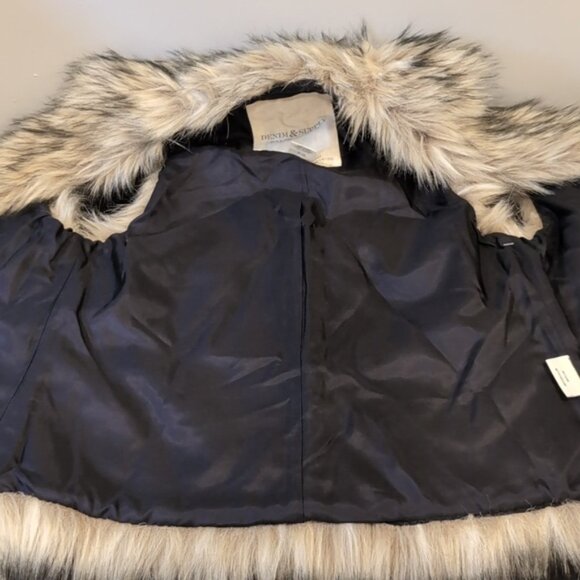 NEW Ralph Lauren Denim & Supply Faux Fur Sleeveless Vest Plush Winter Size Small - Picture 12 of 12